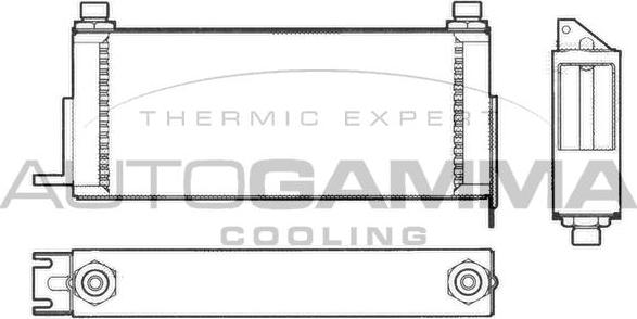 Autogamma 101523 - Масляний радіатор, рухове масло autocars.com.ua