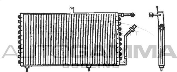 Autogamma 101583 - Конденсатор, кондиціонер autocars.com.ua