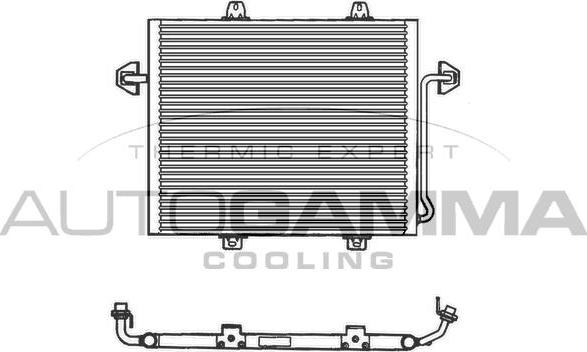 Autogamma 101787 - Конденсатор кондиционера autodnr.net