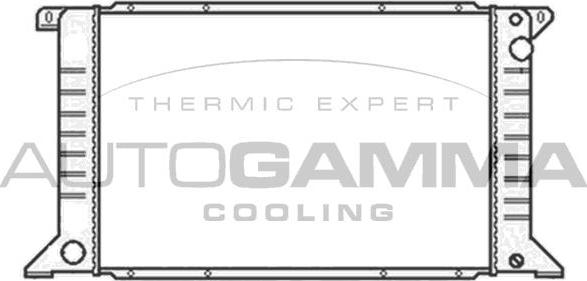 Autogamma 102079 - Радіатор, охолодження двигуна autocars.com.ua