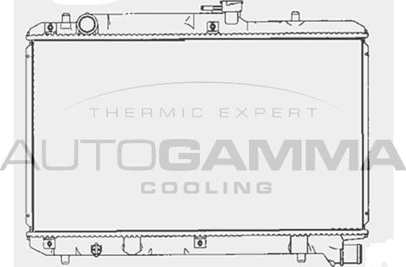 Autogamma 102324 - Радіатор, охолодження двигуна autocars.com.ua