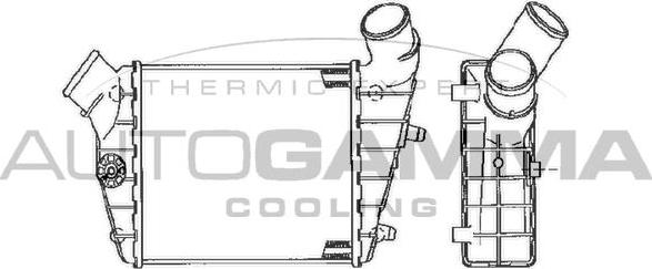 Autogamma 102391 - Интеркулер autocars.com.ua