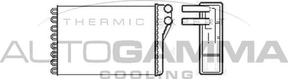 Autogamma 102426 - Теплообменник, отопление салона autodnr.net