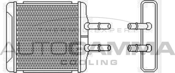 Autogamma 102584 - Теплообмінник, опалення салону autocars.com.ua
