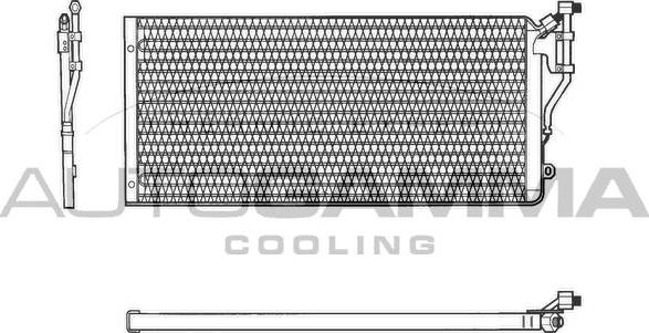 Autogamma 102632 - Конденсатор, кондиціонер autocars.com.ua