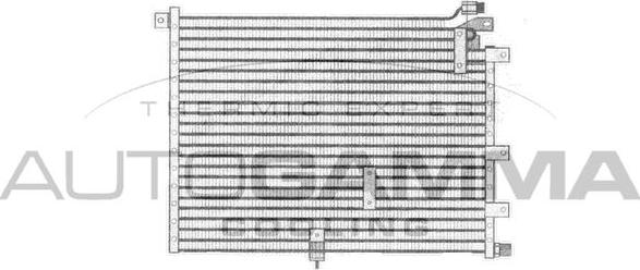 Autogamma 102665 - Конденсатор, кондиціонер autocars.com.ua