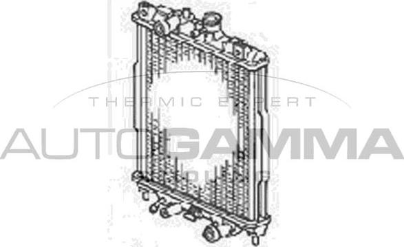 Autogamma 102908 - Радіатор, охолодження двигуна autocars.com.ua