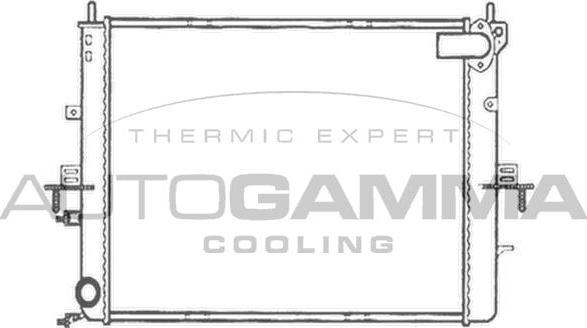 Autogamma 102937 - Радиатор, охлаждение двигателя autodnr.net