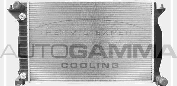 Autogamma 102984 - Радіатор, охолодження двигуна autocars.com.ua