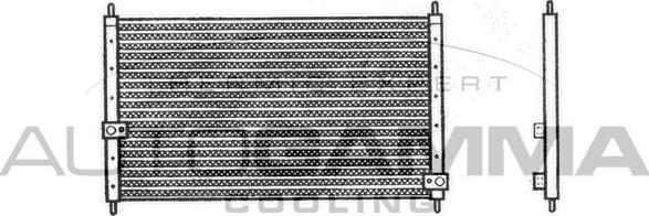 Autogamma 103282 - Конденсатор, кондиціонер autocars.com.ua