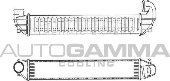 Autogamma 103328 - Интеркулер autocars.com.ua