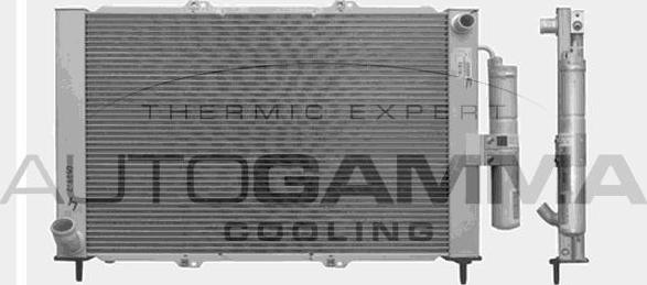 Autogamma 103353 - Радіатор, охолодження двигуна autocars.com.ua