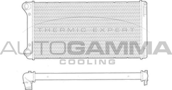 Autogamma 103358 - Радіатор, охолодження двигуна autocars.com.ua