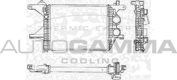 Autogamma 103472 - Интеркулер autocars.com.ua