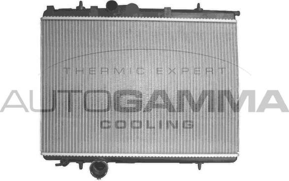 Autogamma 103567 - Радіатор, охолодження двигуна autocars.com.ua
