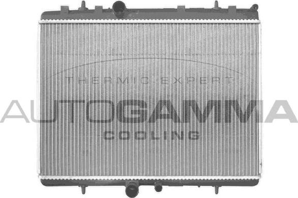 Autogamma 103588 - Радіатор, охолодження двигуна autocars.com.ua