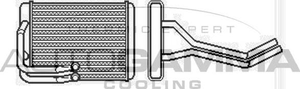 Autogamma 103706 - Теплообмінник, опалення салону autocars.com.ua