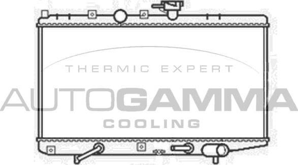 Autogamma 103818 - Радіатор, охолодження двигуна autocars.com.ua