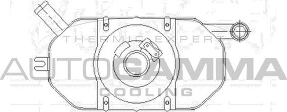 Autogamma 103902 - Масляний радіатор, рухове масло autocars.com.ua