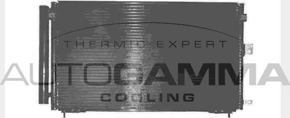 Autogamma 104025 - Конденсатор, кондиціонер autocars.com.ua