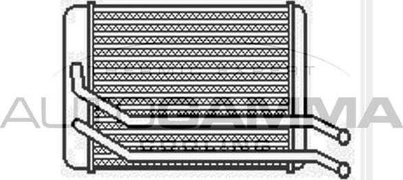 Autogamma 104086 - Теплообмінник, опалення салону autocars.com.ua