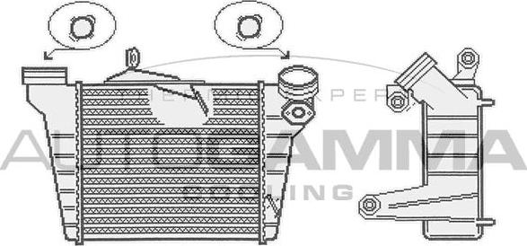 Autogamma 104102 - Интеркулер autocars.com.ua