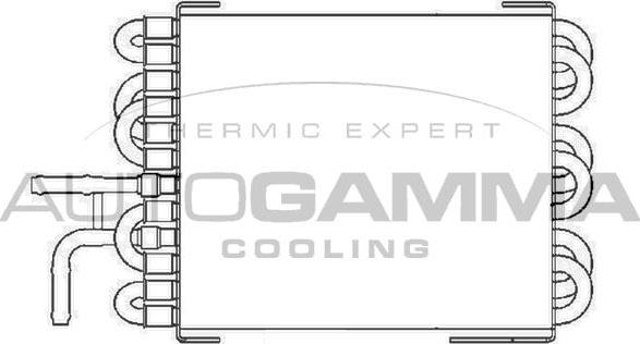 Autogamma 104177 - Радіатор, охолодження двигуна autocars.com.ua