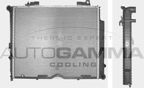 Autogamma 104317 - Радіатор, охолодження двигуна autocars.com.ua