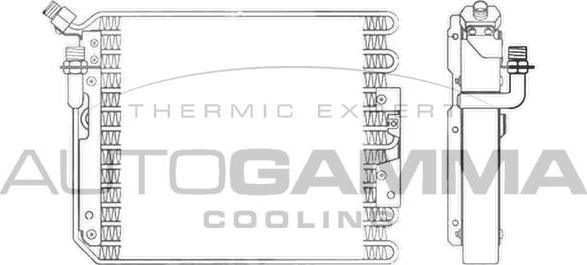 Autogamma 104423 - Конденсатор, кондиціонер autocars.com.ua