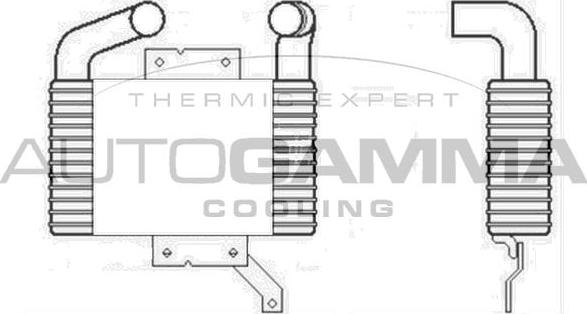 Autogamma 104432 - Интеркулер autocars.com.ua