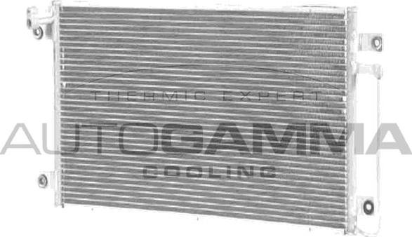 Autogamma 104465 - Конденсатор, кондиціонер autocars.com.ua