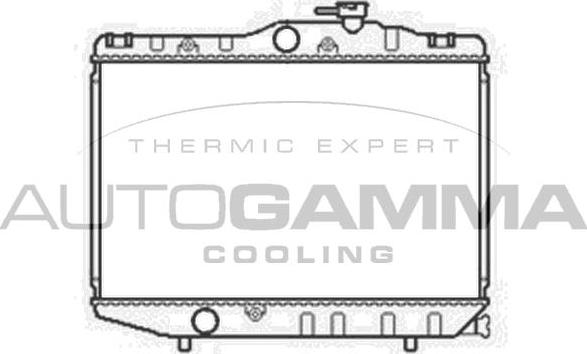 Autogamma 104746 - Радіатор, охолодження двигуна autocars.com.ua