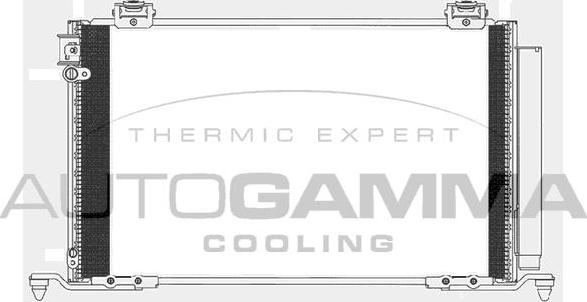 Autogamma 104921 - Конденсатор кондиционера autodnr.net