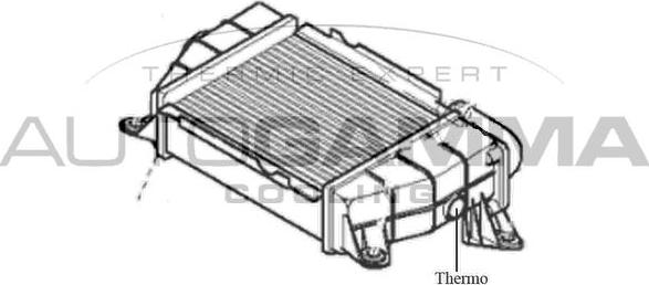 Autogamma 104943 - Интеркулер autocars.com.ua