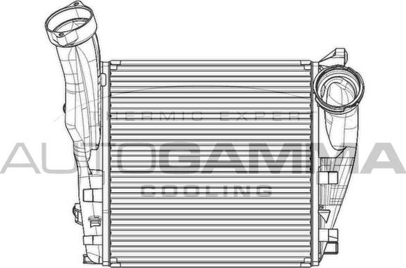 Autogamma 105066 - Интеркулер autocars.com.ua