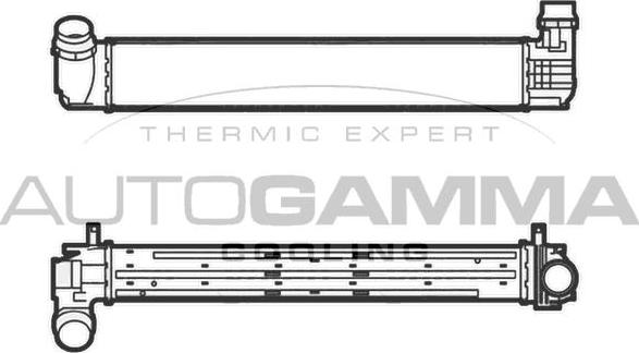 Autogamma 105292 - Интеркулер autocars.com.ua