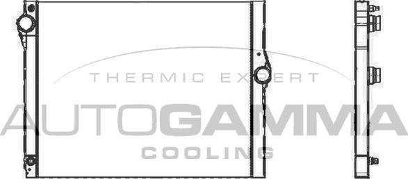 Autogamma 105312 - Радіатор, охолодження двигуна autocars.com.ua