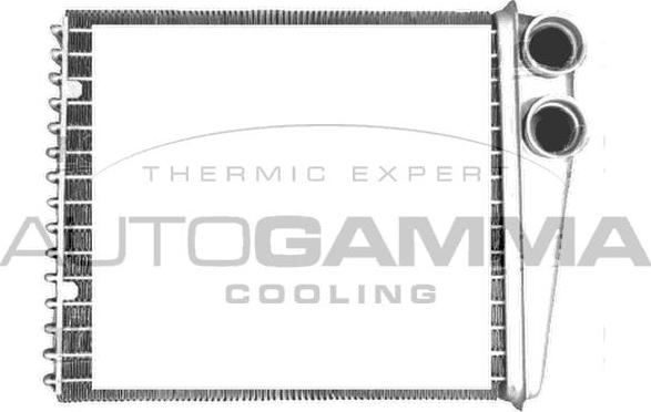 Autogamma 105328 - Теплообменник, отопление салона autodnr.net