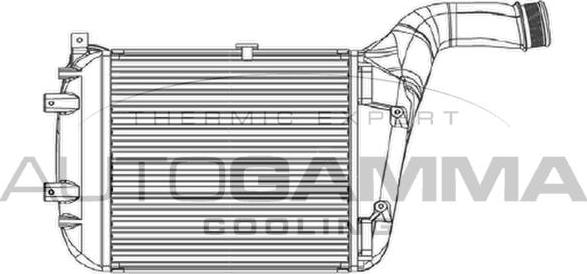 Autogamma 105367 - Интеркулер autocars.com.ua