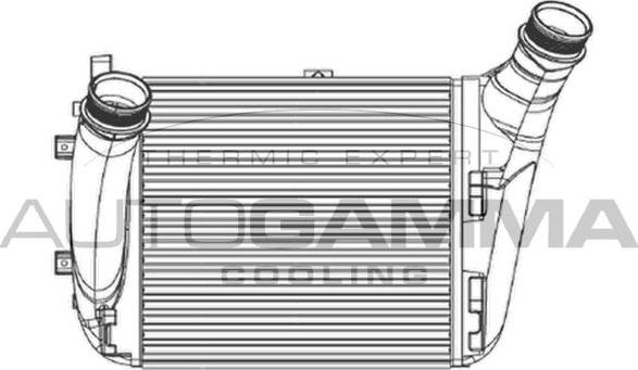 Autogamma 105368 - Интеркулер autocars.com.ua