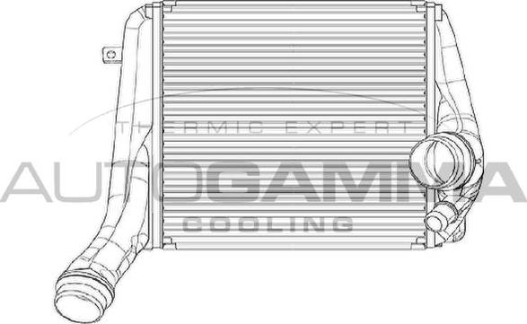 Autogamma 105377 - Интеркулер autocars.com.ua