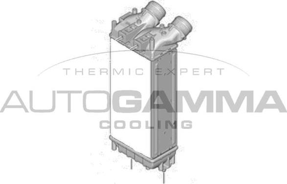 Autogamma 105528 - Интеркулер autocars.com.ua