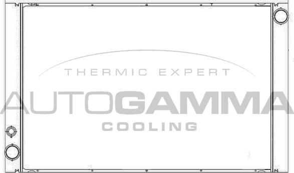 Autogamma 105765 - Радіатор, охолодження двигуна autocars.com.ua