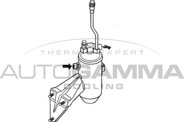 Autogamma 106030 - Осушувач, кондиціонер autocars.com.ua