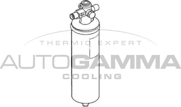 Autogamma 106034 - Осушитель, кондиционер autodnr.net