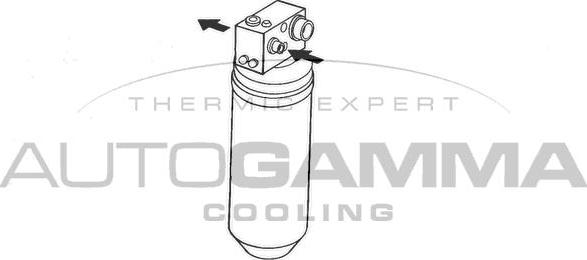 Autogamma 106068 - Осушитель, кондиционер autodnr.net