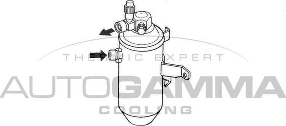 Autogamma 106084 - Осушитель, кондиционер autodnr.net