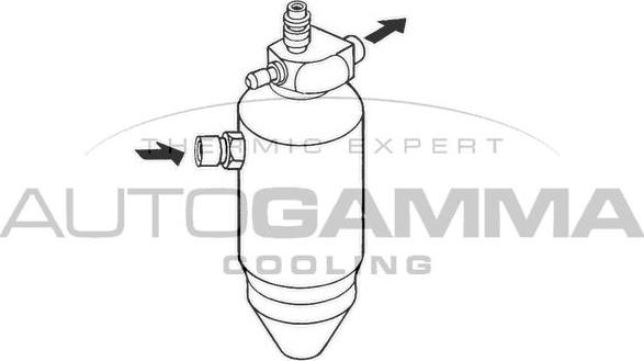 Autogamma 106139 - Осушувач, кондиціонер autocars.com.ua