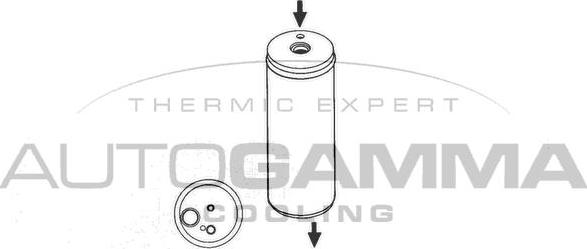 Autogamma 106174 - Осушитель, кондиционер autodnr.net