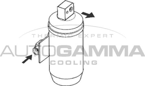 Autogamma 106253 - Осушувач, кондиціонер autocars.com.ua